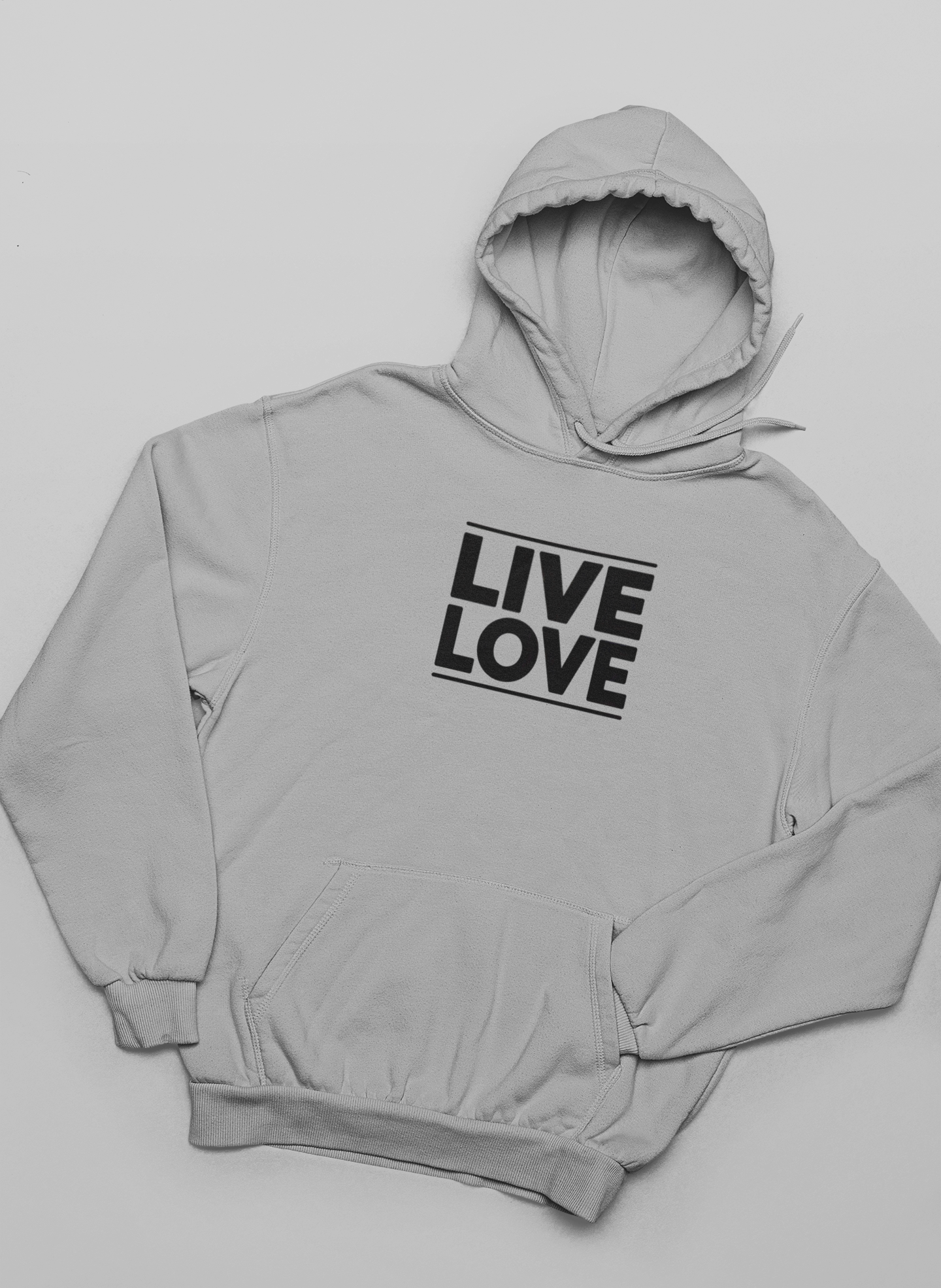 Live Love Hoodies - Block Style