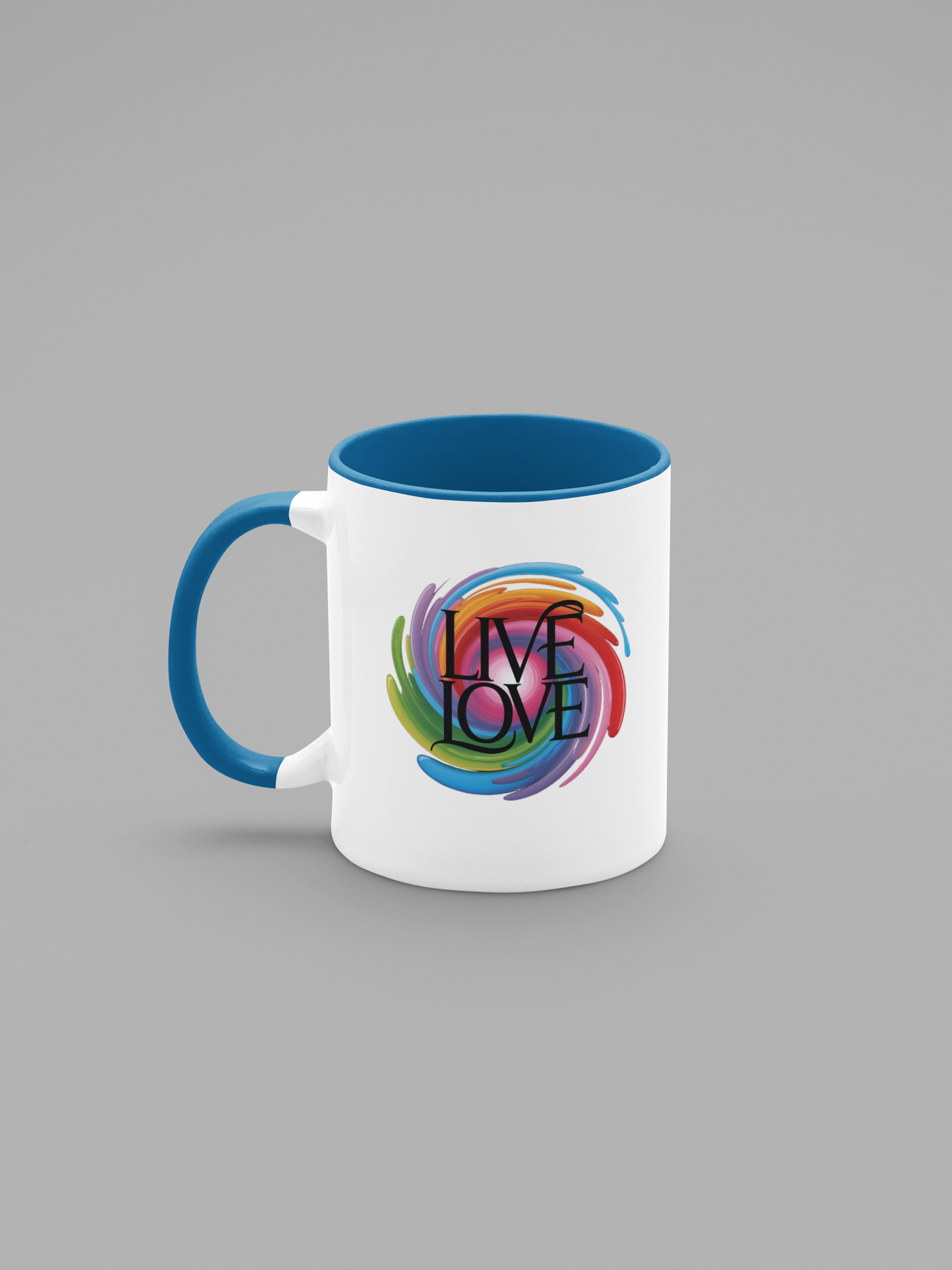 Live Love Mugs - Color Burst