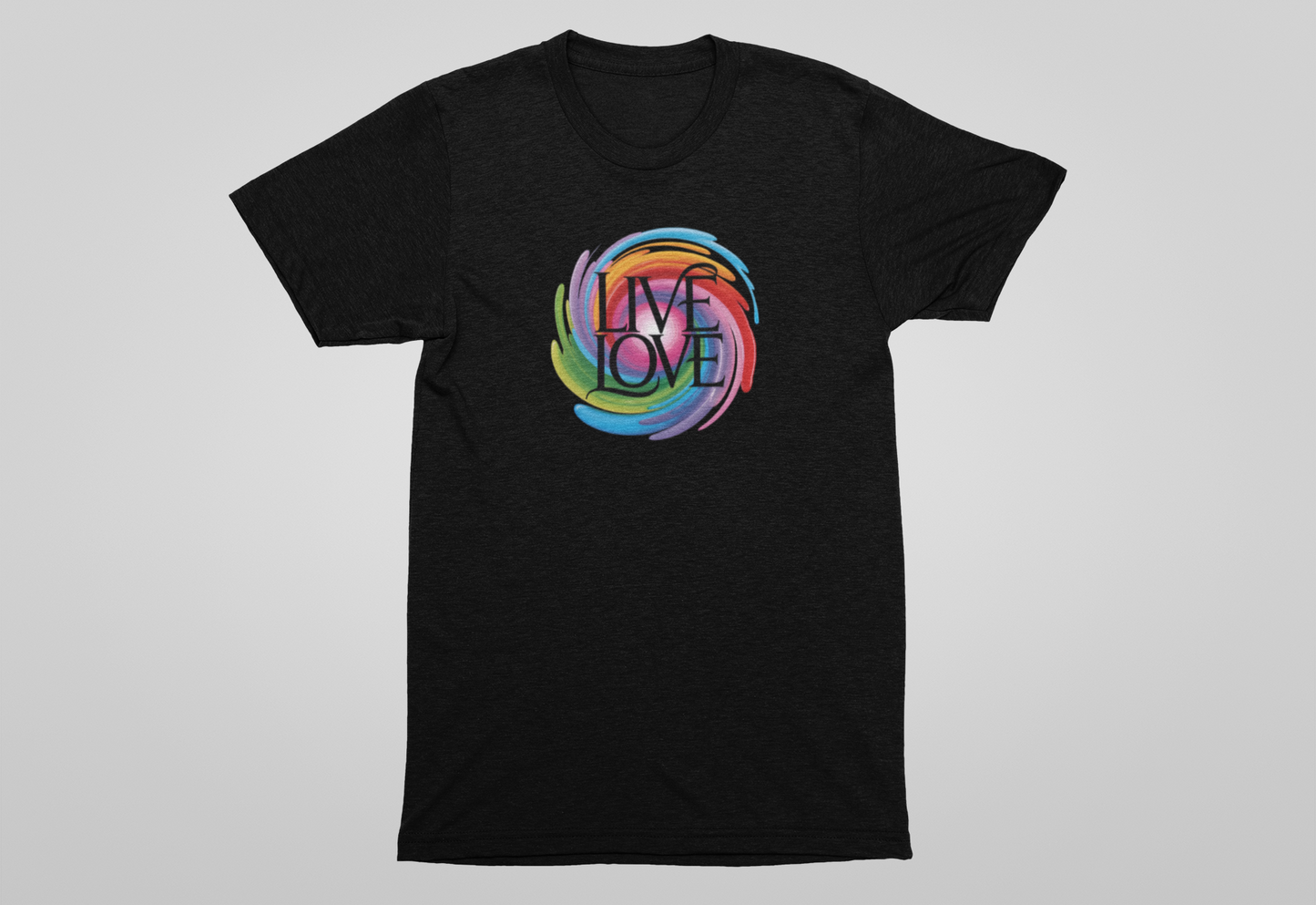 Live Love T-Shirts - Color Burst
