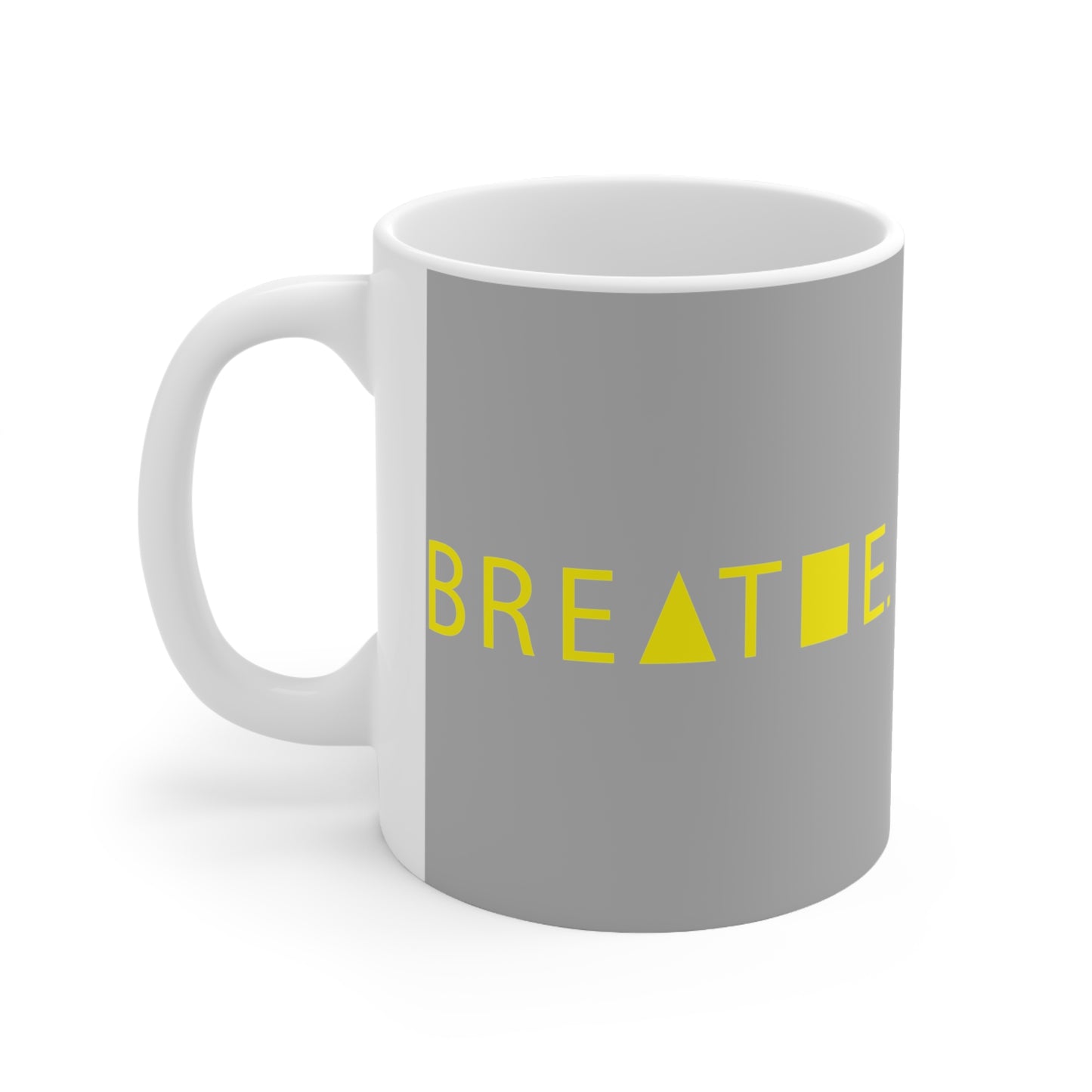 White Ceramic Mug, 11oz