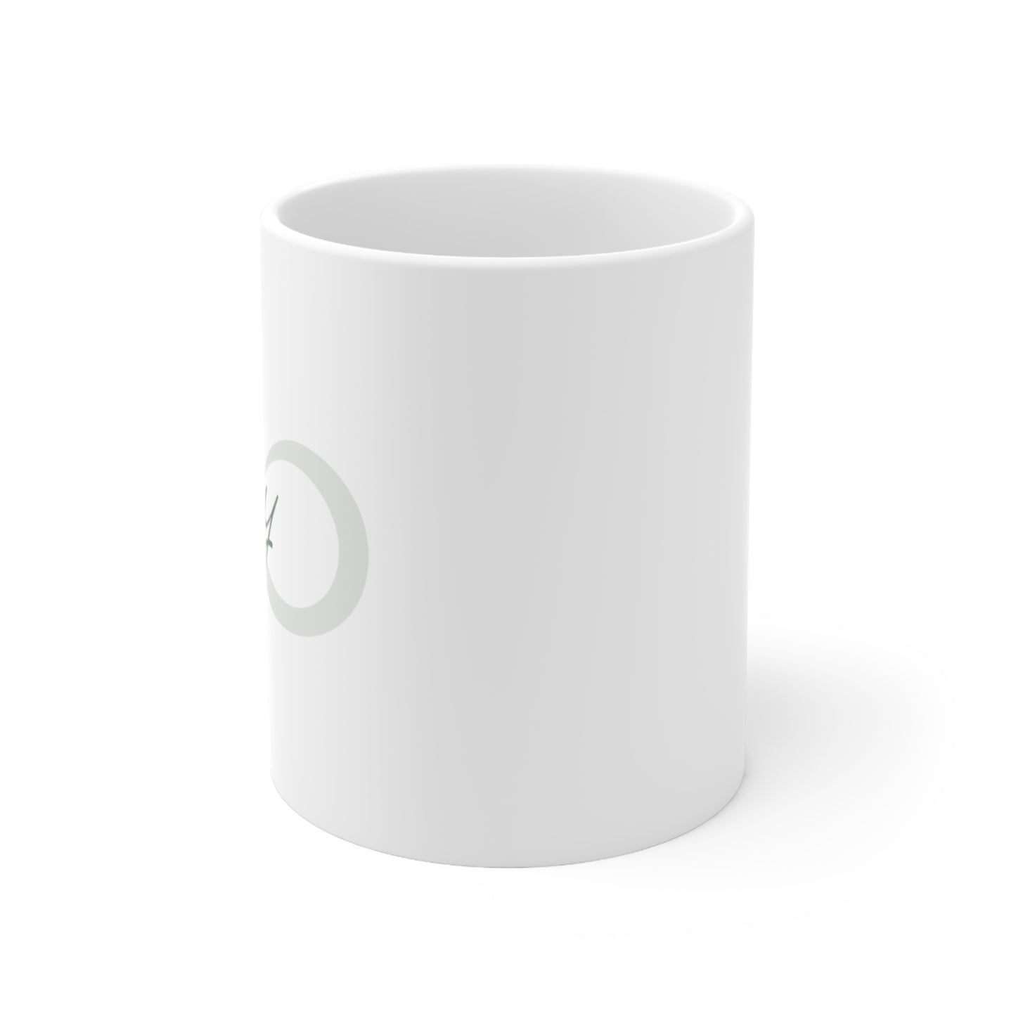 White Ceramic Mug, 11oz