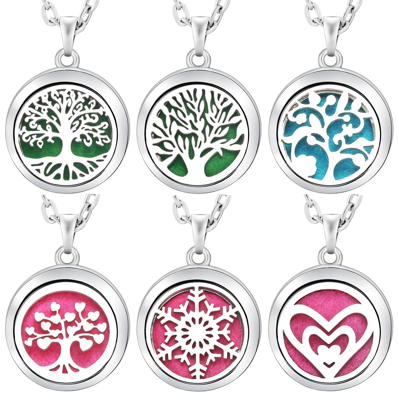 Tree of Life Aromatherapy Necklace