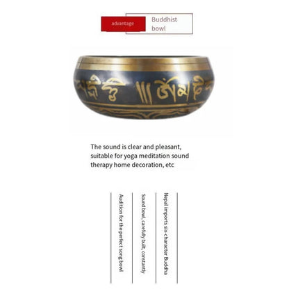 Tibetan Meditation Singing Bowl Bronze Chime