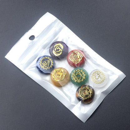 7-Piece Chakra Healing Stones Set