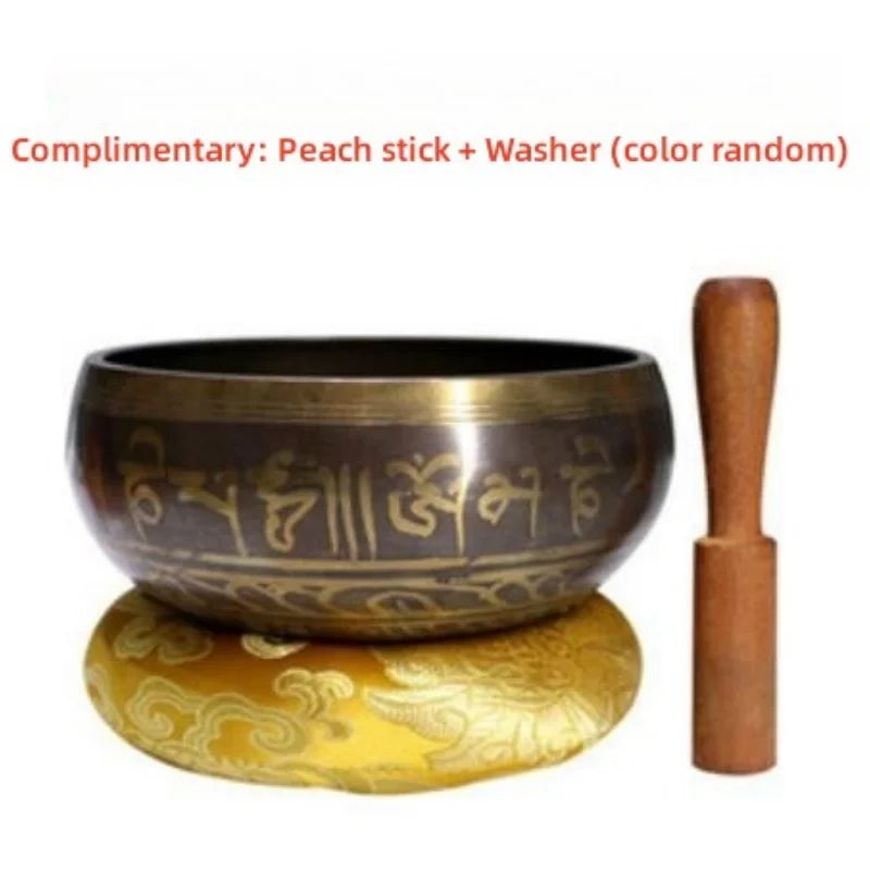 Tibetan Meditation Singing Bowl Bronze Chime