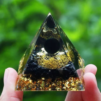 Orgone Pyramid Energy Generator Crystals Stone