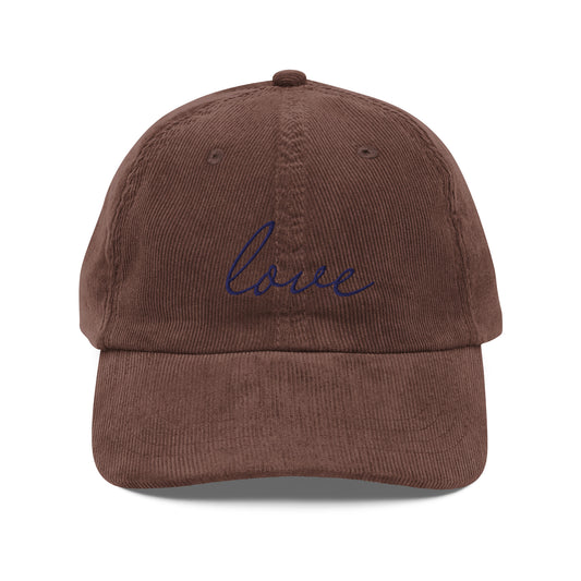 Vintage corduroy cap