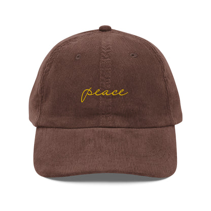 Vintage corduroy cap