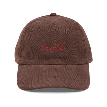 Vintage corduroy cap