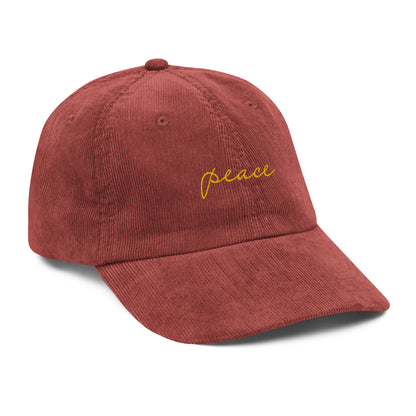 Vintage corduroy cap